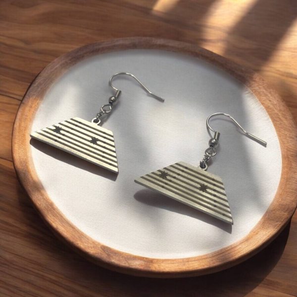 گوشواره استیل سنتور