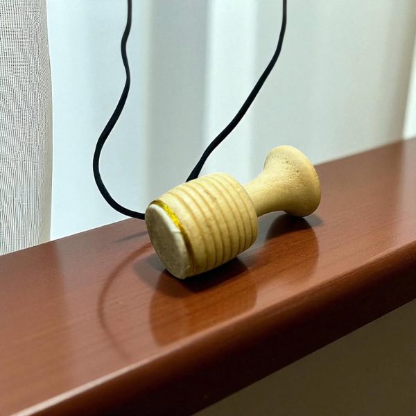 گردنبند چوبی تمبک
