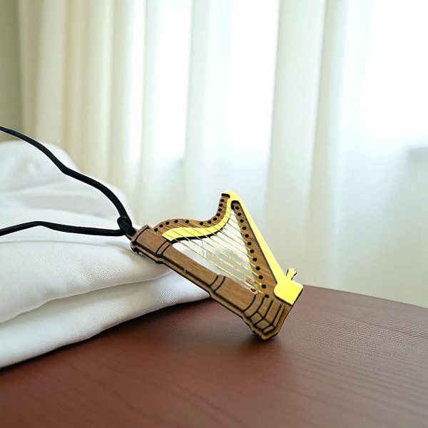گردنبند چوبی چنگ