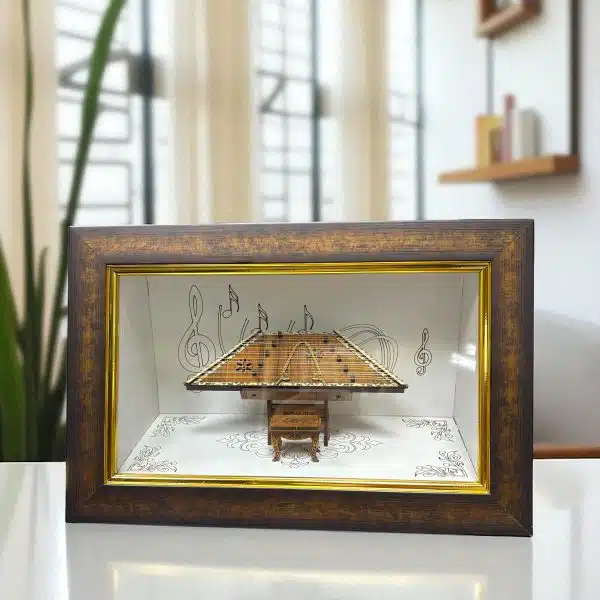 قاب شیشه ای سنتور خاتم