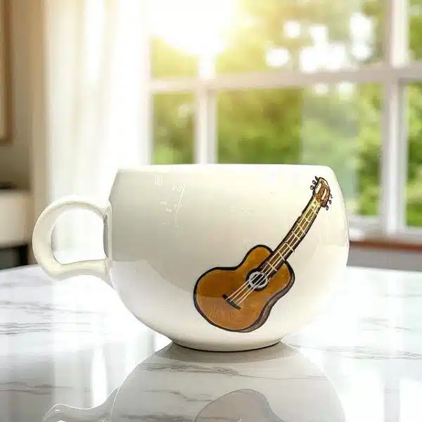 ماگ نقاشی گیتار