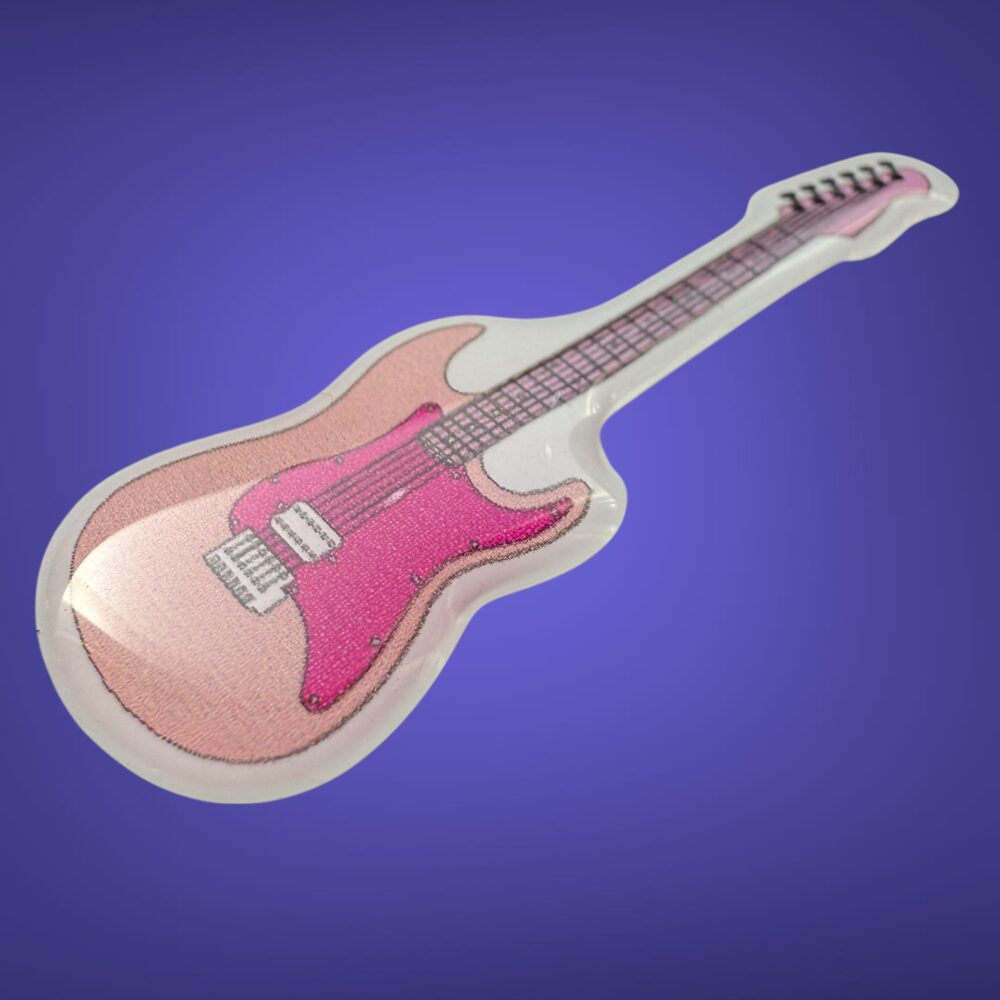استیکر (برچسب) ژله ای گیتار الکتریک - Image 4