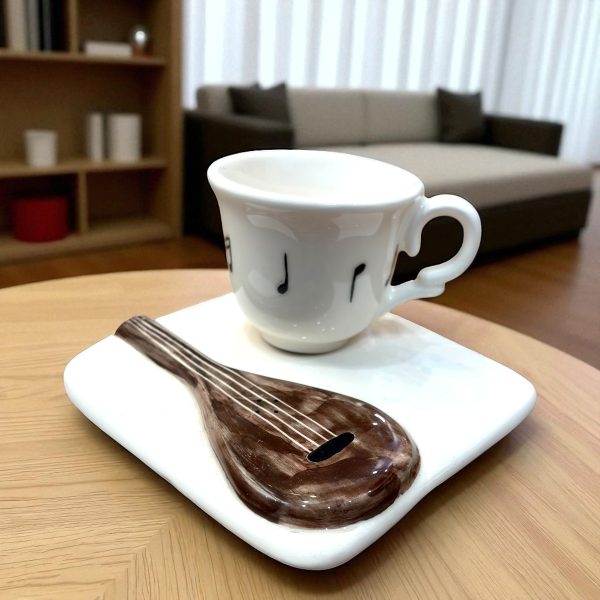 ست فنجون و زیر فنجونی سه تار