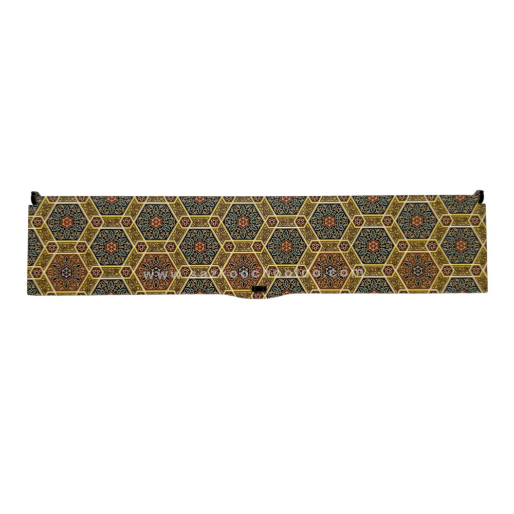 جعبه مضراب ام دی اف طرح خاتم - Image 4
