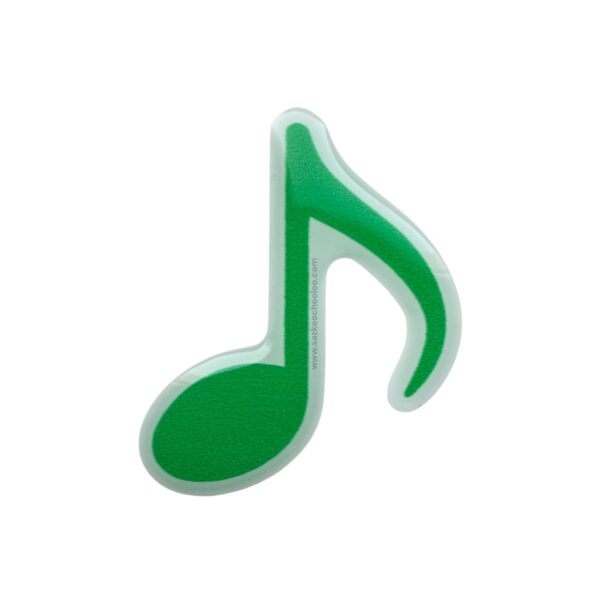 استیکر (برچسب) ژله ای نت چنگ تکی - سبز