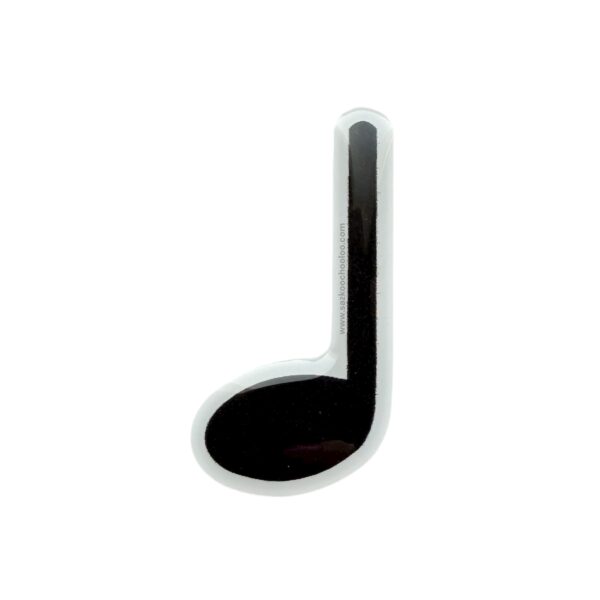 استیکر (برچسب) ژله ای نت سیاه - مشکی