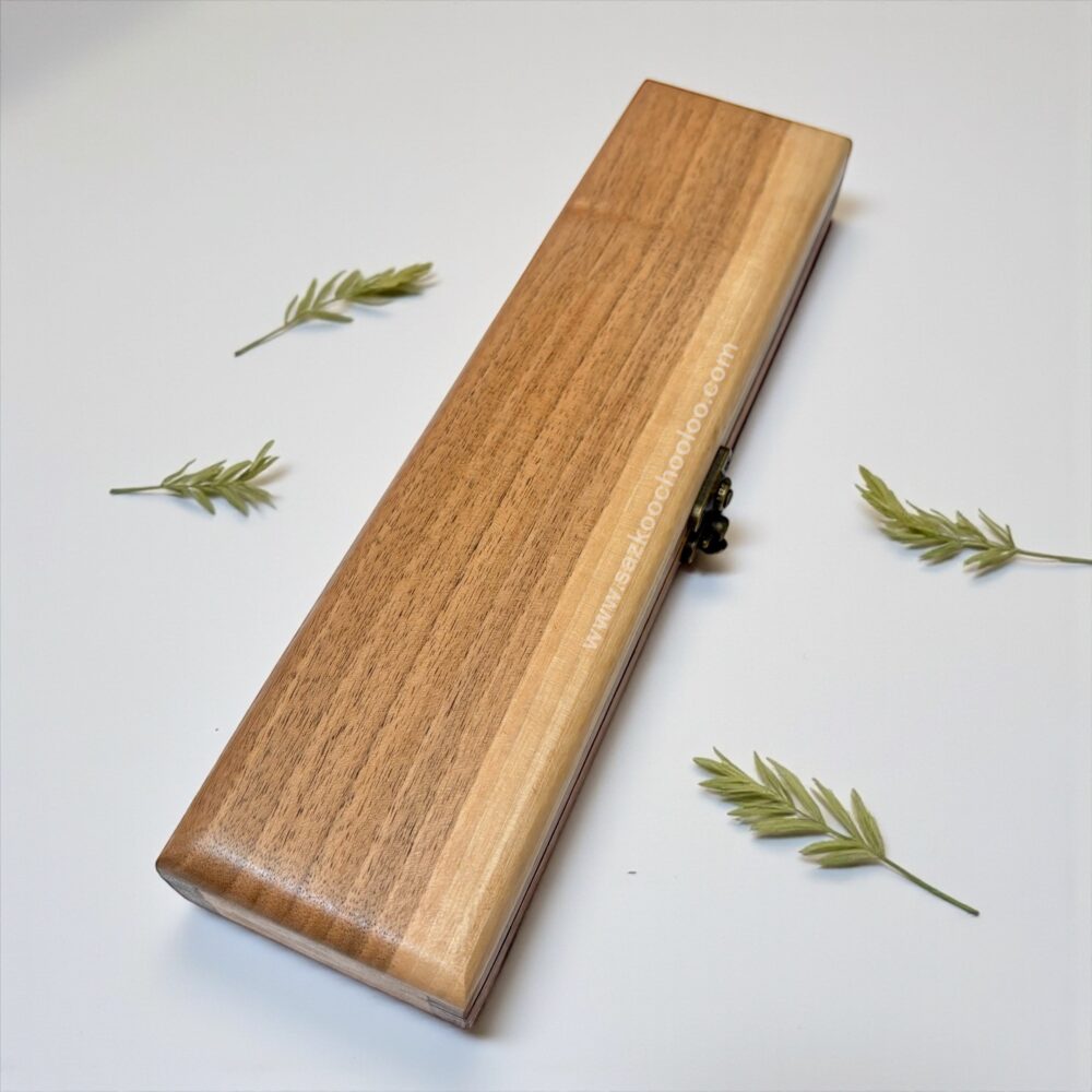 جعبه مضراب سنتور چوبی خودرنگ - Image 3