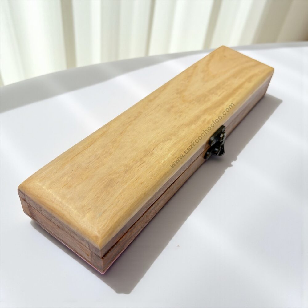 جعبه مضراب سنتور چوبی خودرنگ