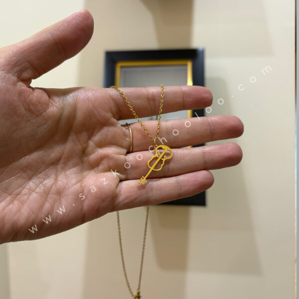 گردنبند ویولن مینیمال