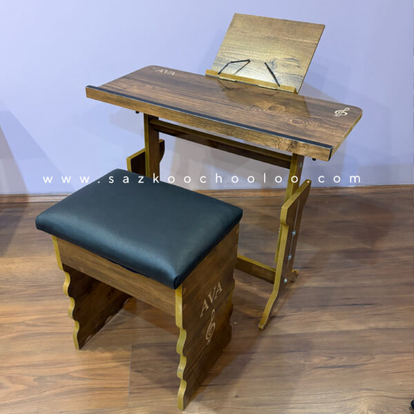 ست صندلی باکس دار و میز سنتور ام دی اف آوا کد 2