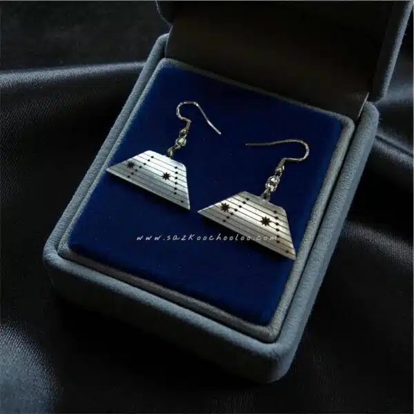 گوشواره استیل سنتور