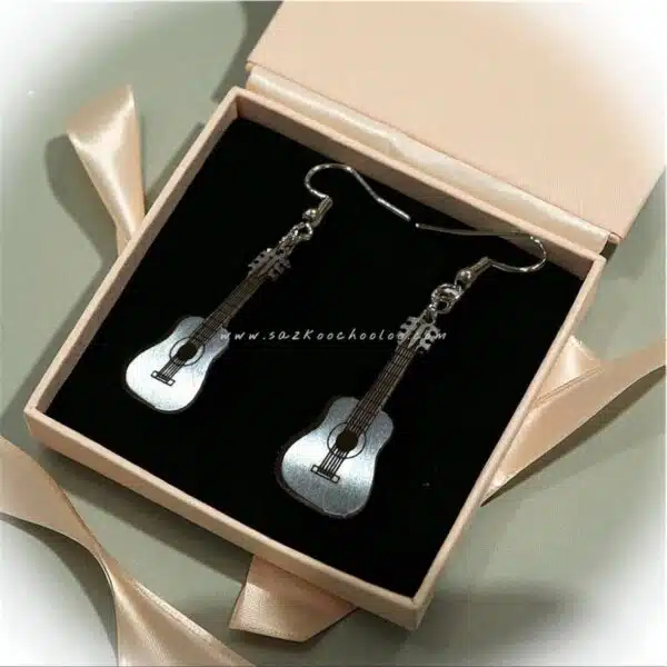گوشواره استیل گیتار