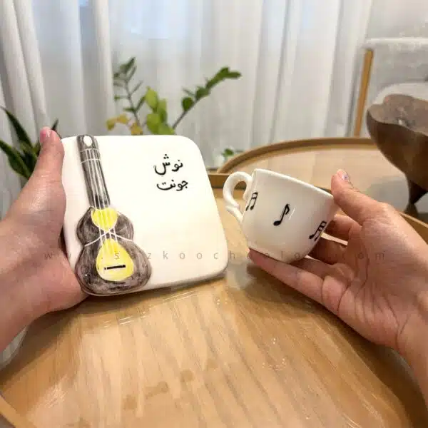 ست فنجون و زیر فنجونی تار